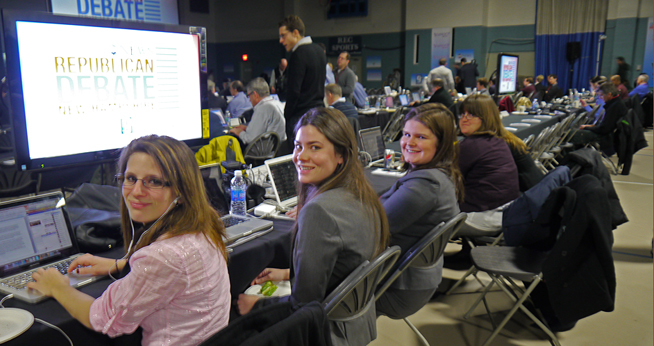 Students will go to New Hampshire to cover the first in the nation primary as part of a new course. There are many other election- and campaign-focused communications courses for students to choose during this presidential election year.
